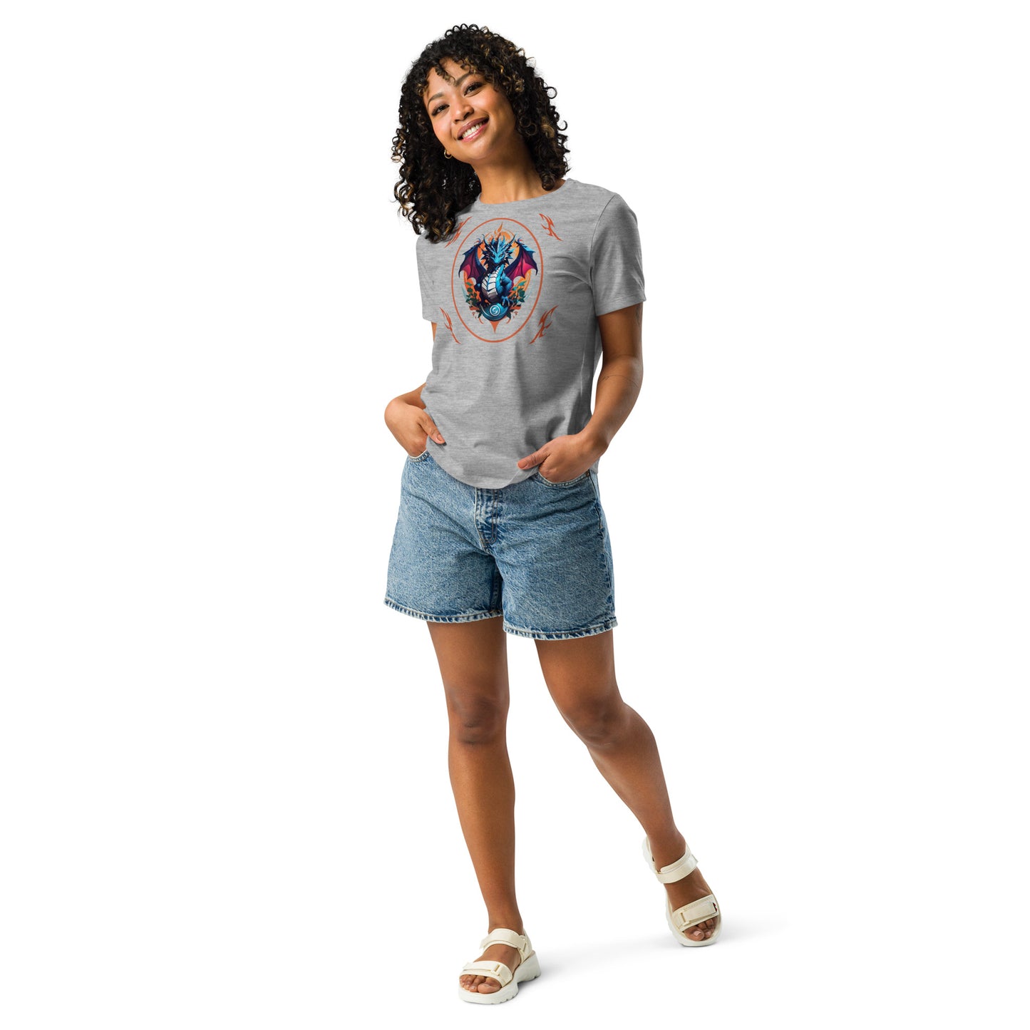 Camiseta Solta Feminina