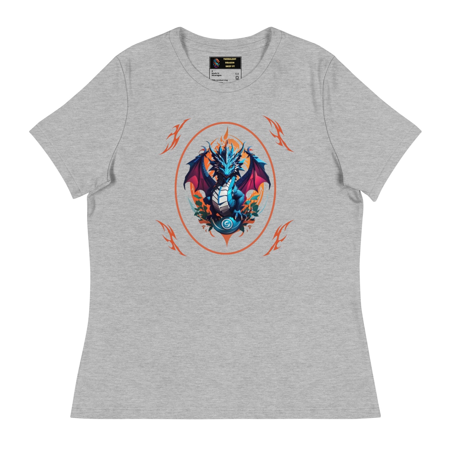 Camiseta Solta Feminina