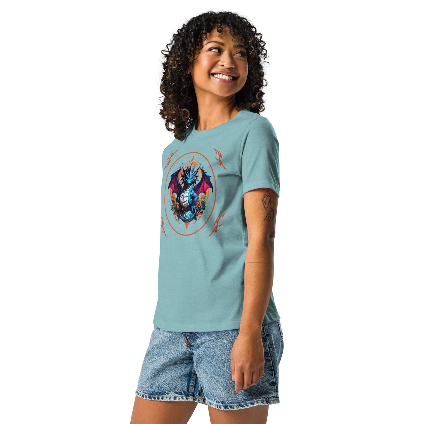 Camiseta Solta Feminina
