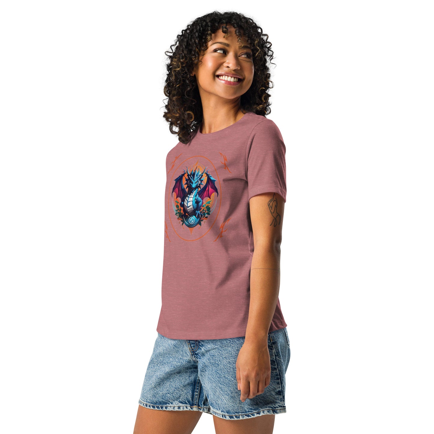 Camiseta Solta Feminina