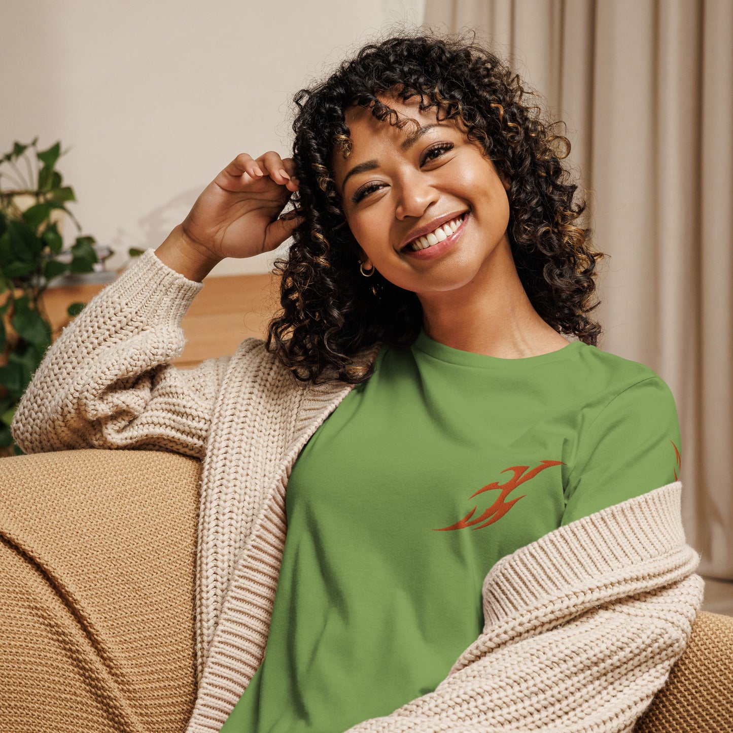 Camiseta Solta Feminina