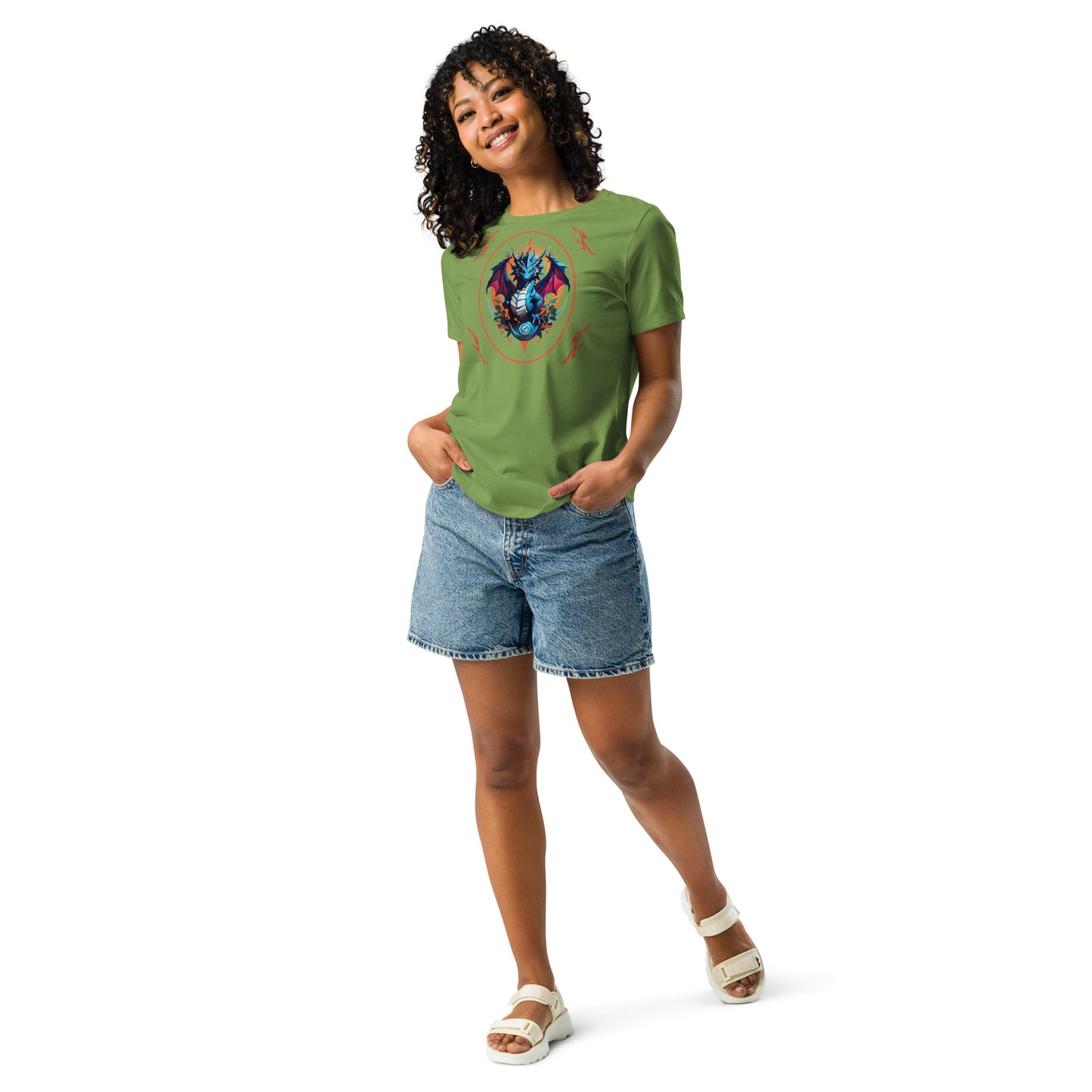 Camiseta Solta Feminina