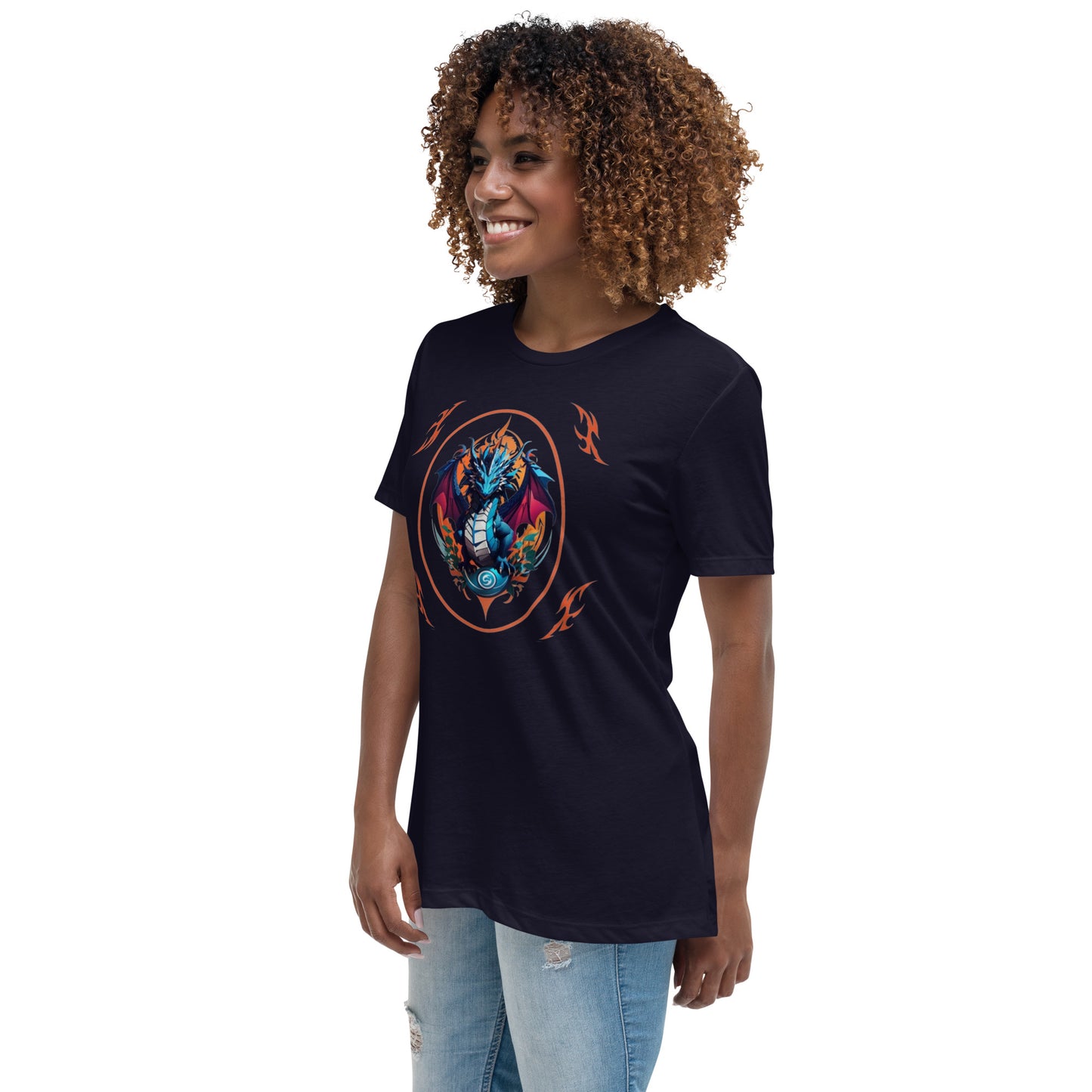 Camiseta Solta Feminina