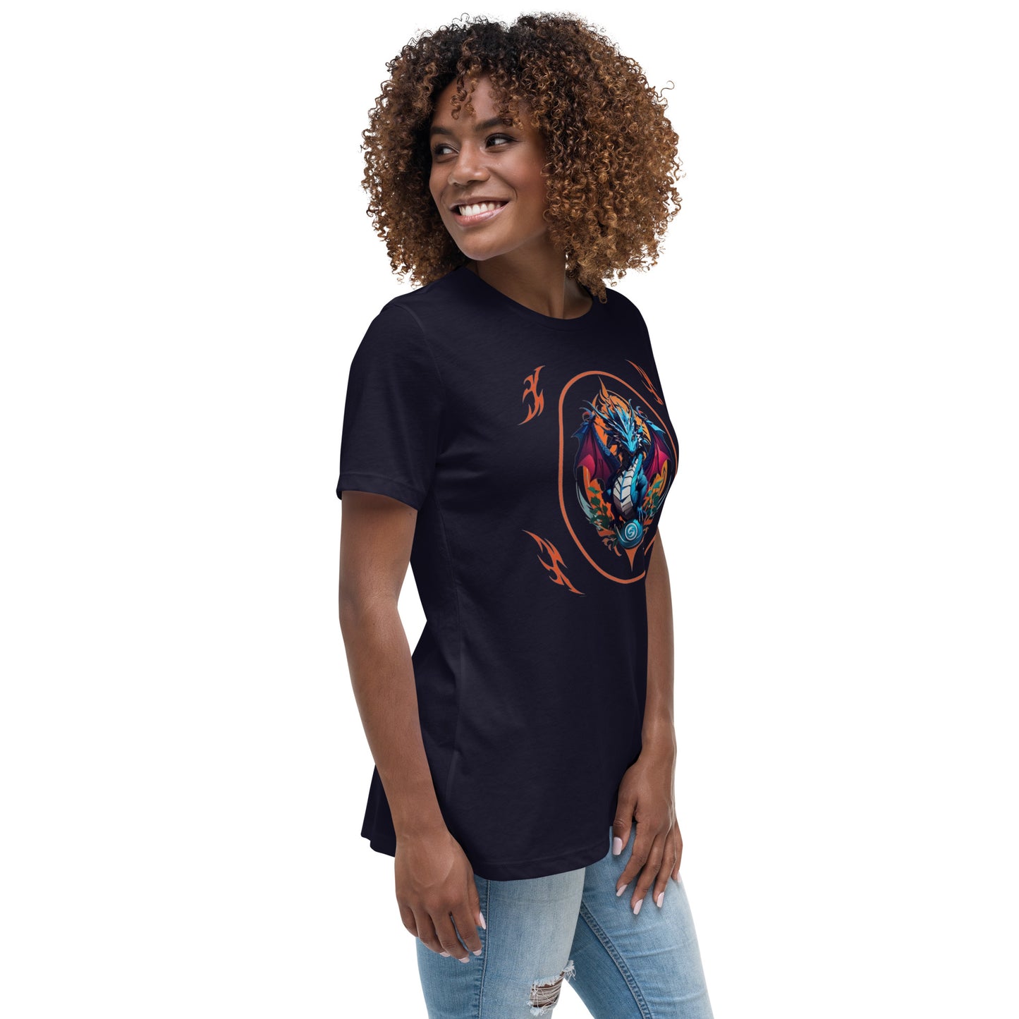 Camiseta Solta Feminina