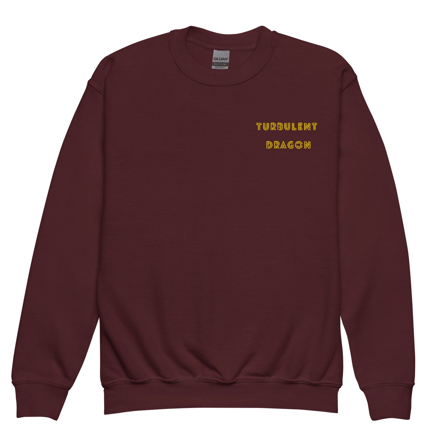 Moletom com gola redonda juvenil