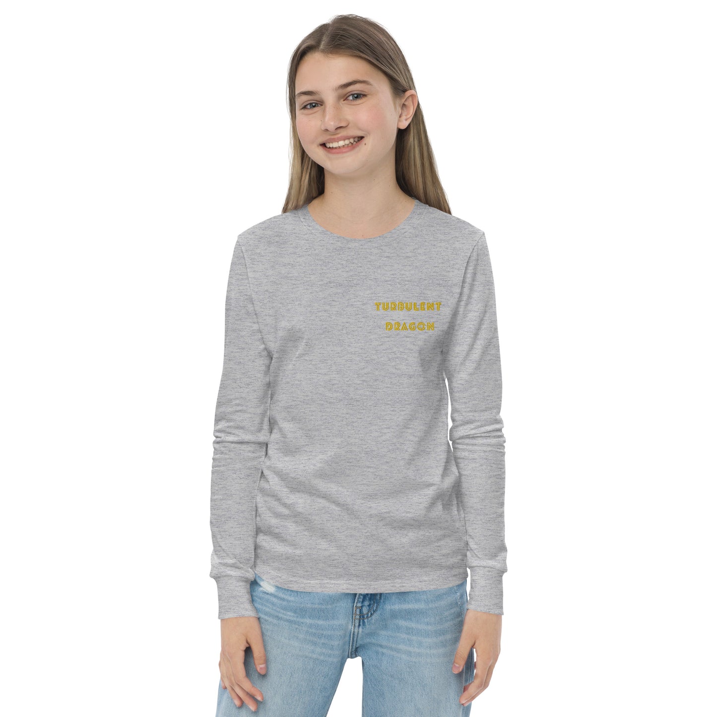 Camiseta manga longa juvenil