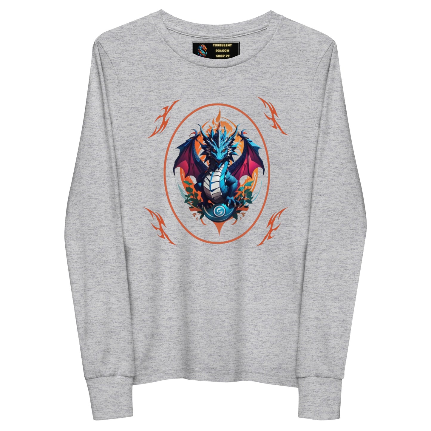 Camiseta manga longa juvenil