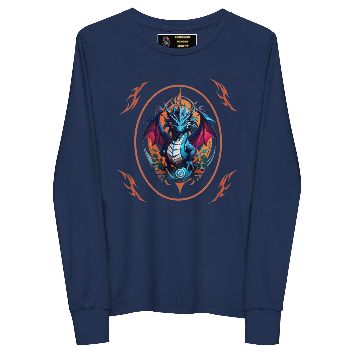 Camiseta manga longa juvenil