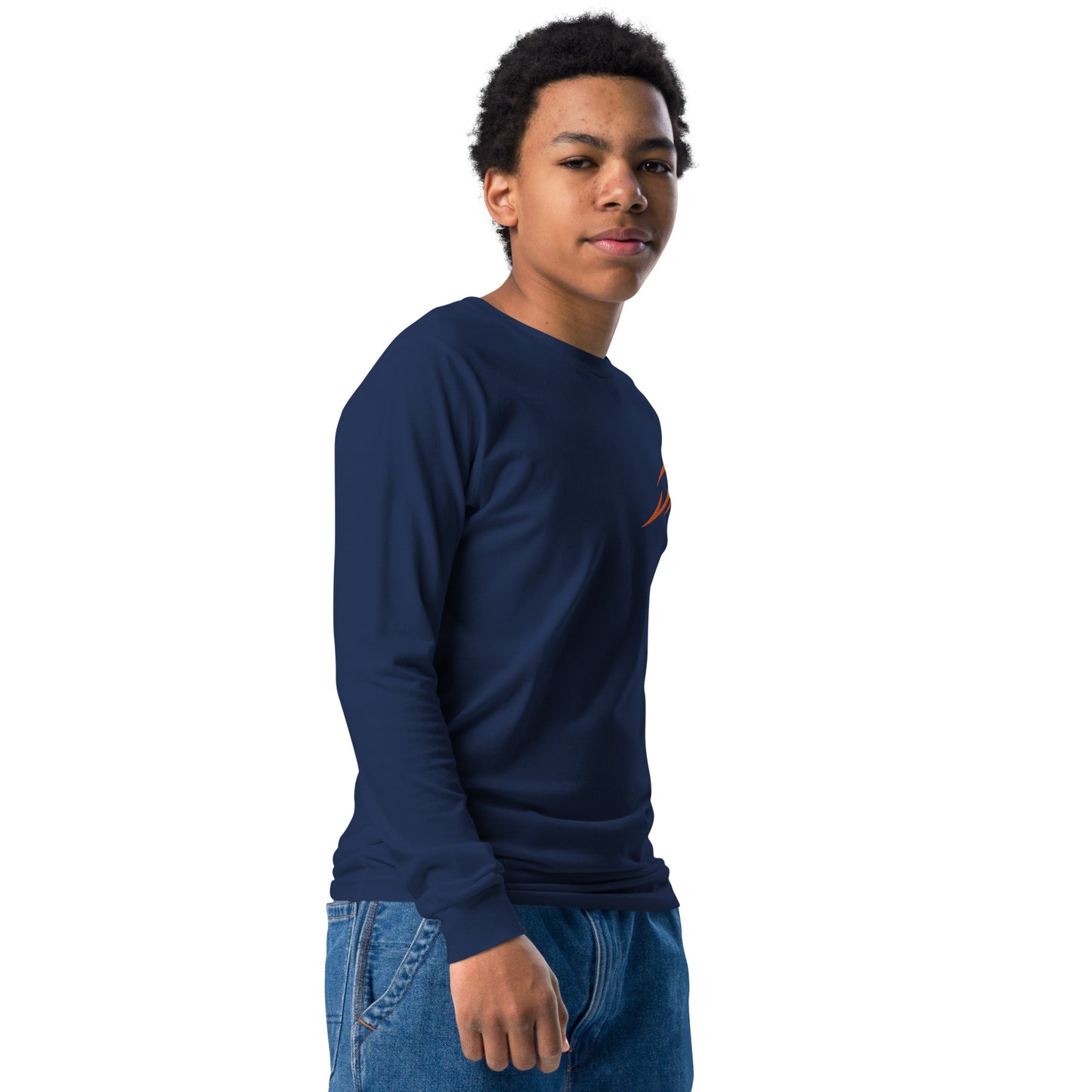 Camiseta manga longa juvenil