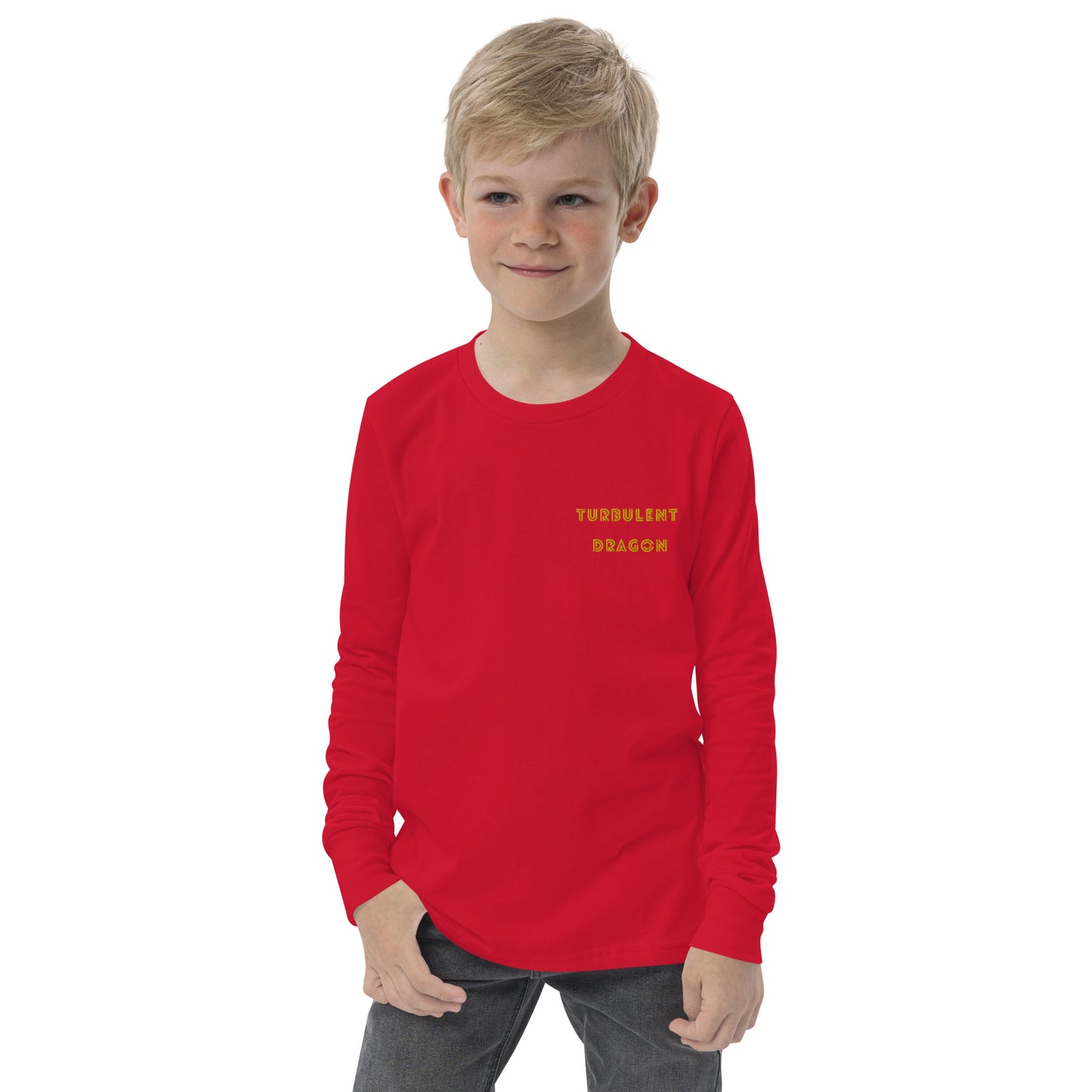 Camiseta manga longa juvenil