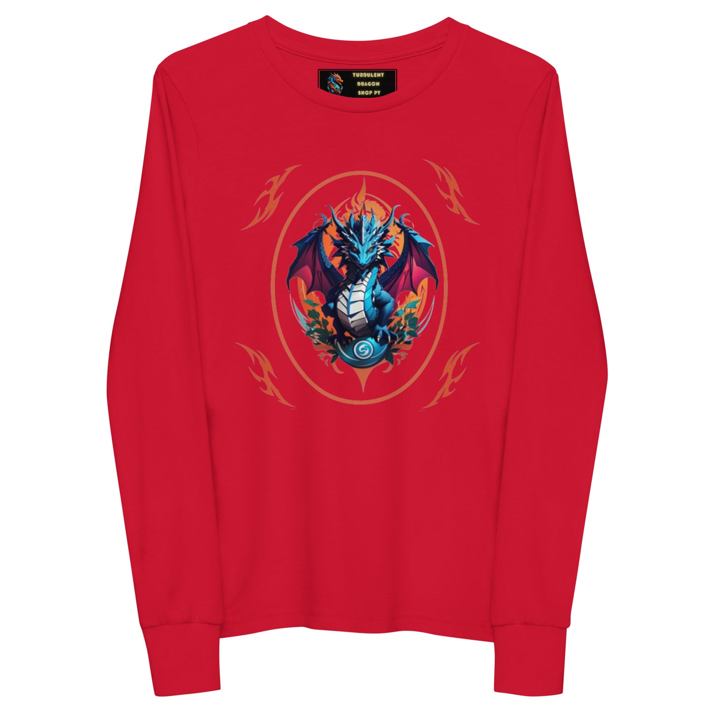 Camiseta manga longa juvenil