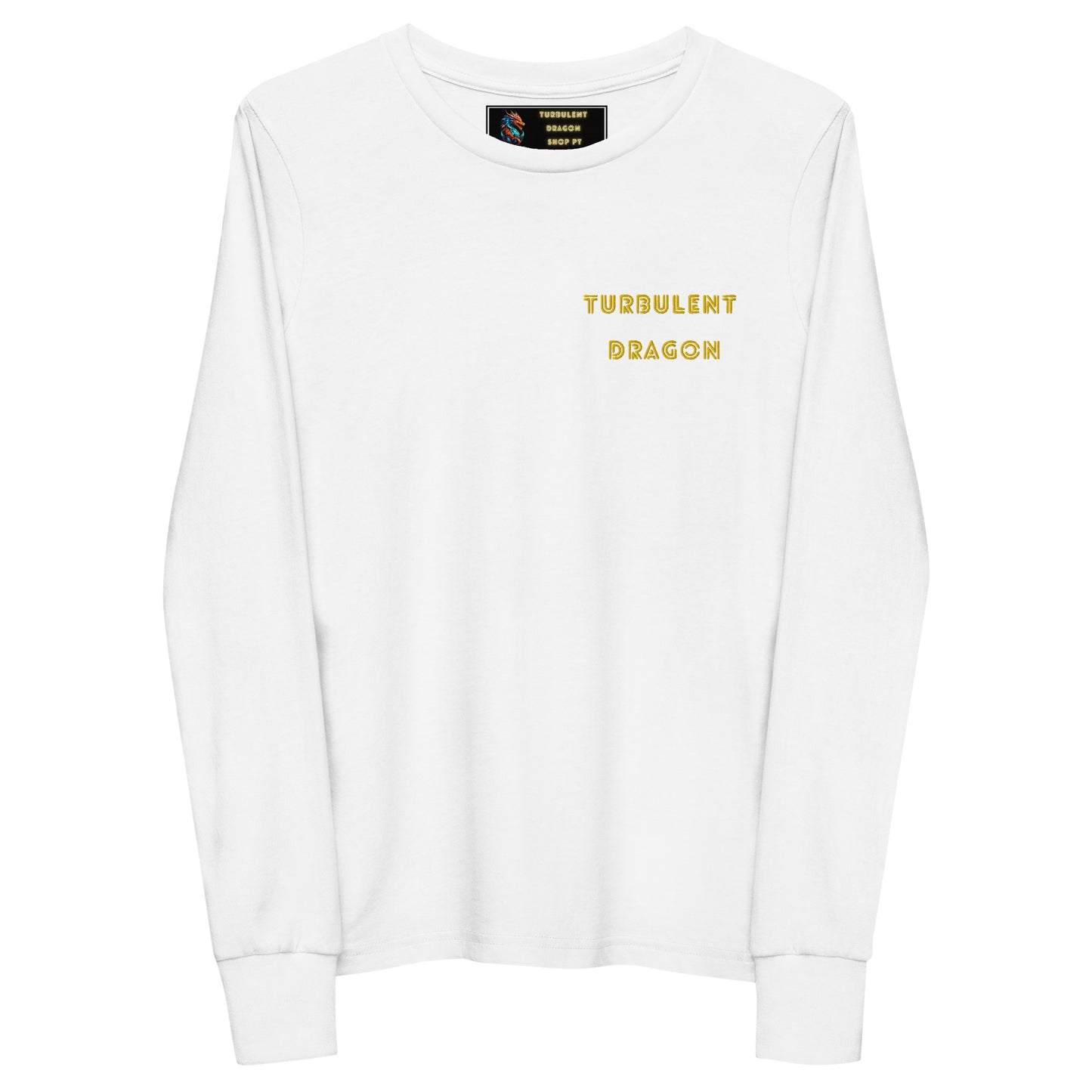 Camiseta manga longa juvenil