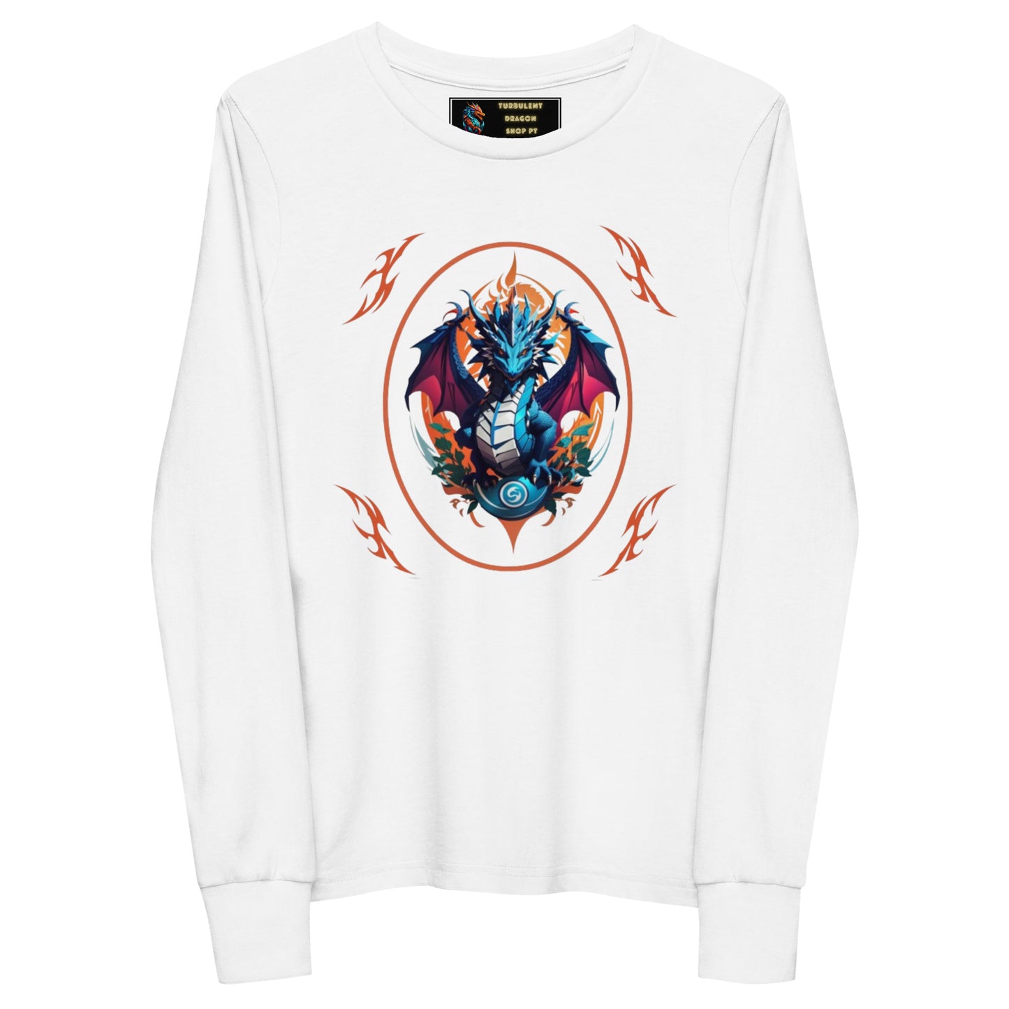 Camiseta manga longa juvenil