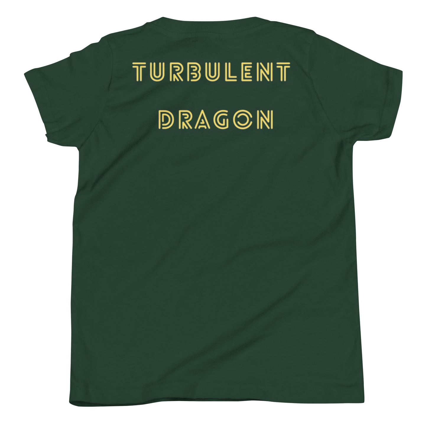 Camiseta juvenil com mangas curtas