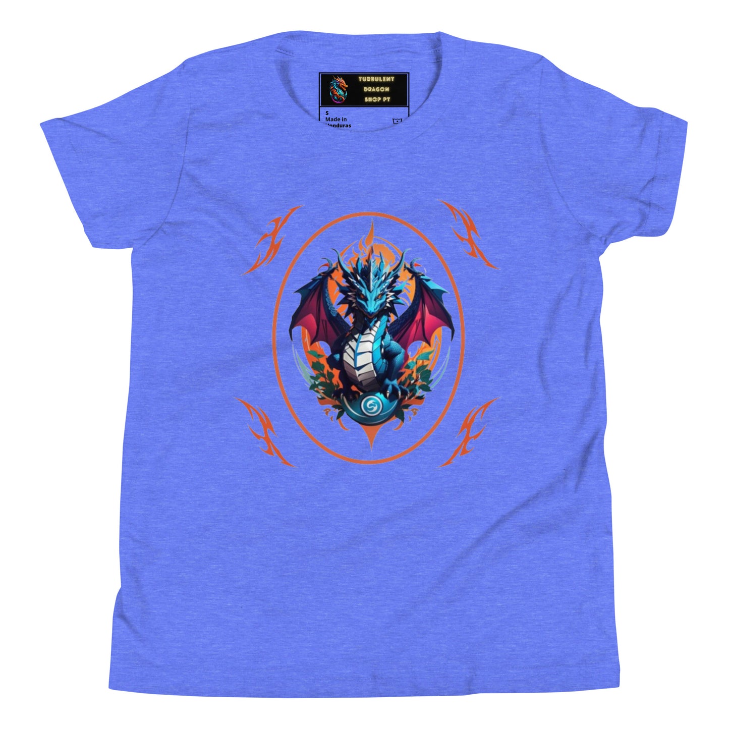 Camiseta juvenil com mangas curtas