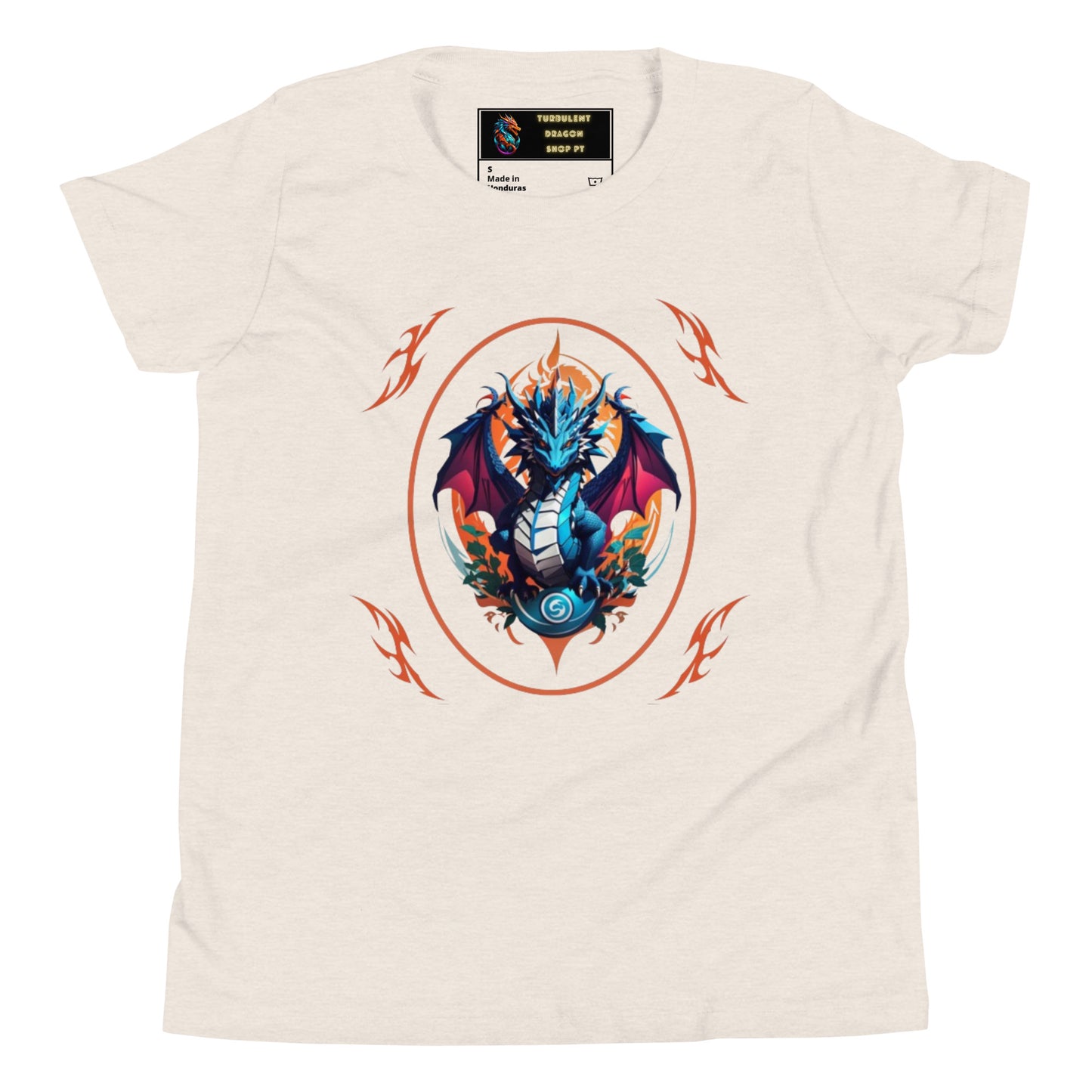 Camiseta juvenil com mangas curtas