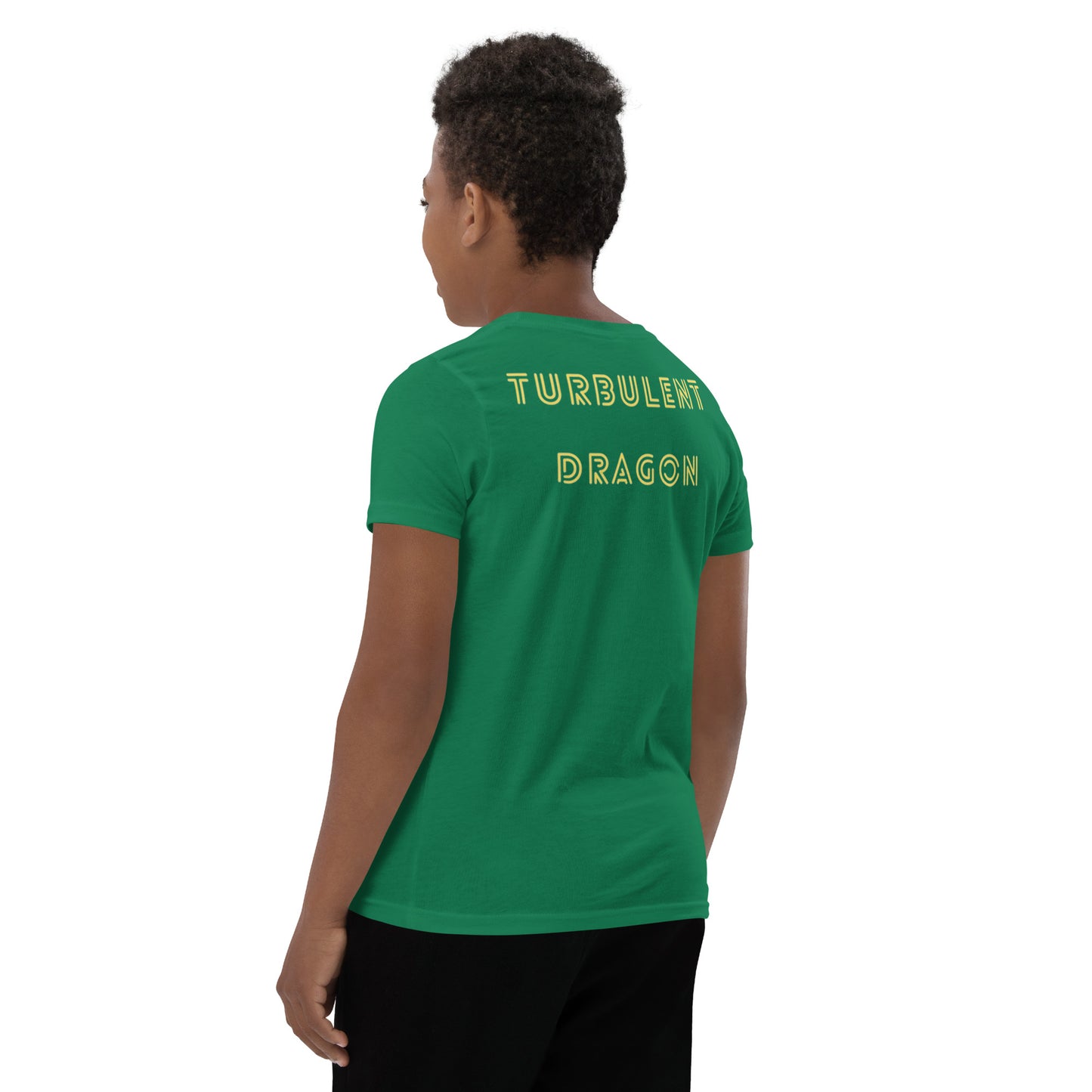 Camiseta juvenil com mangas curtas