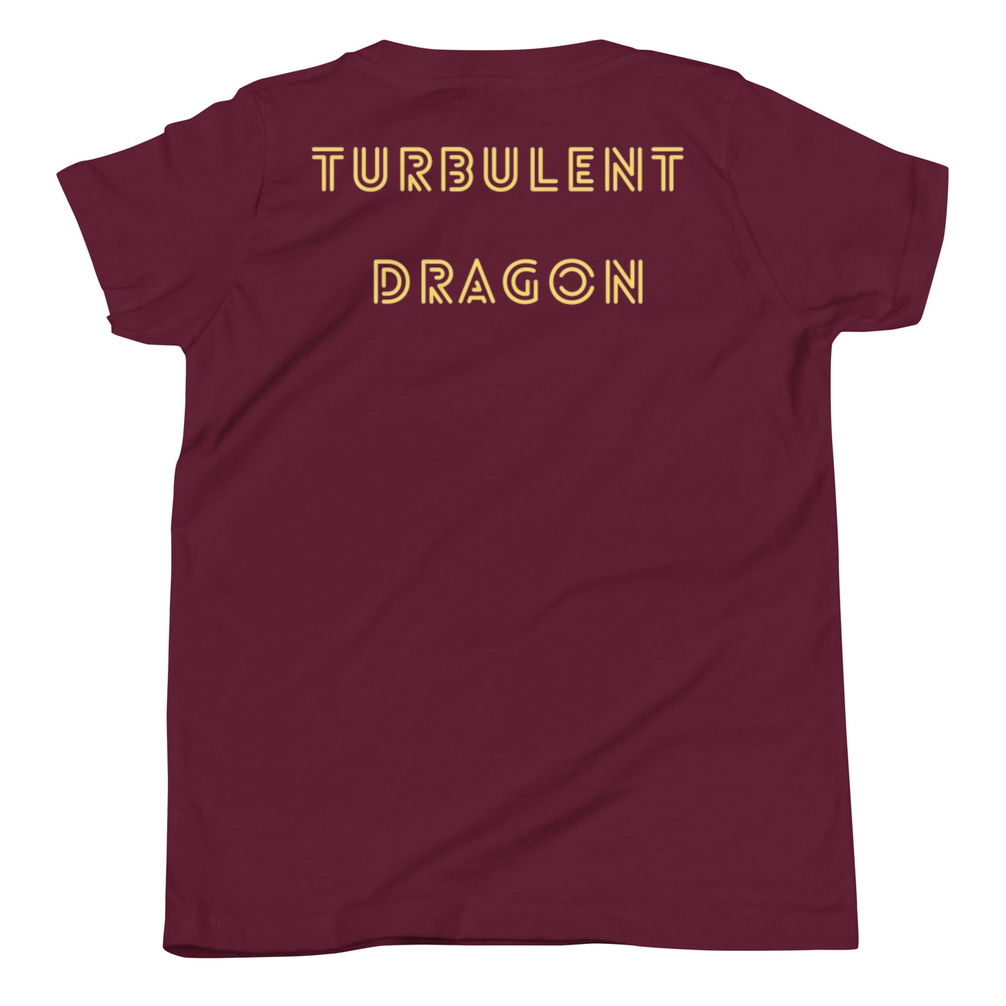 Camiseta juvenil com mangas curtas