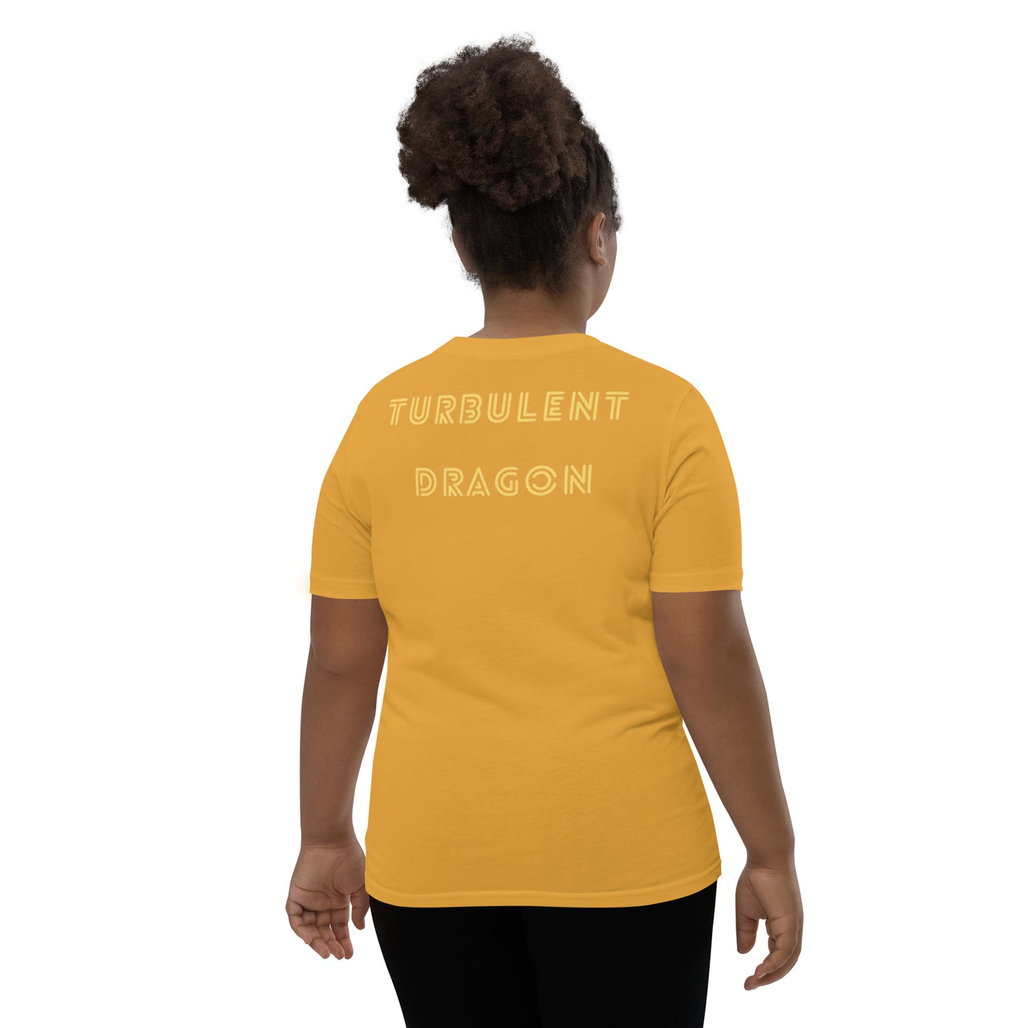 Camiseta juvenil com mangas curtas