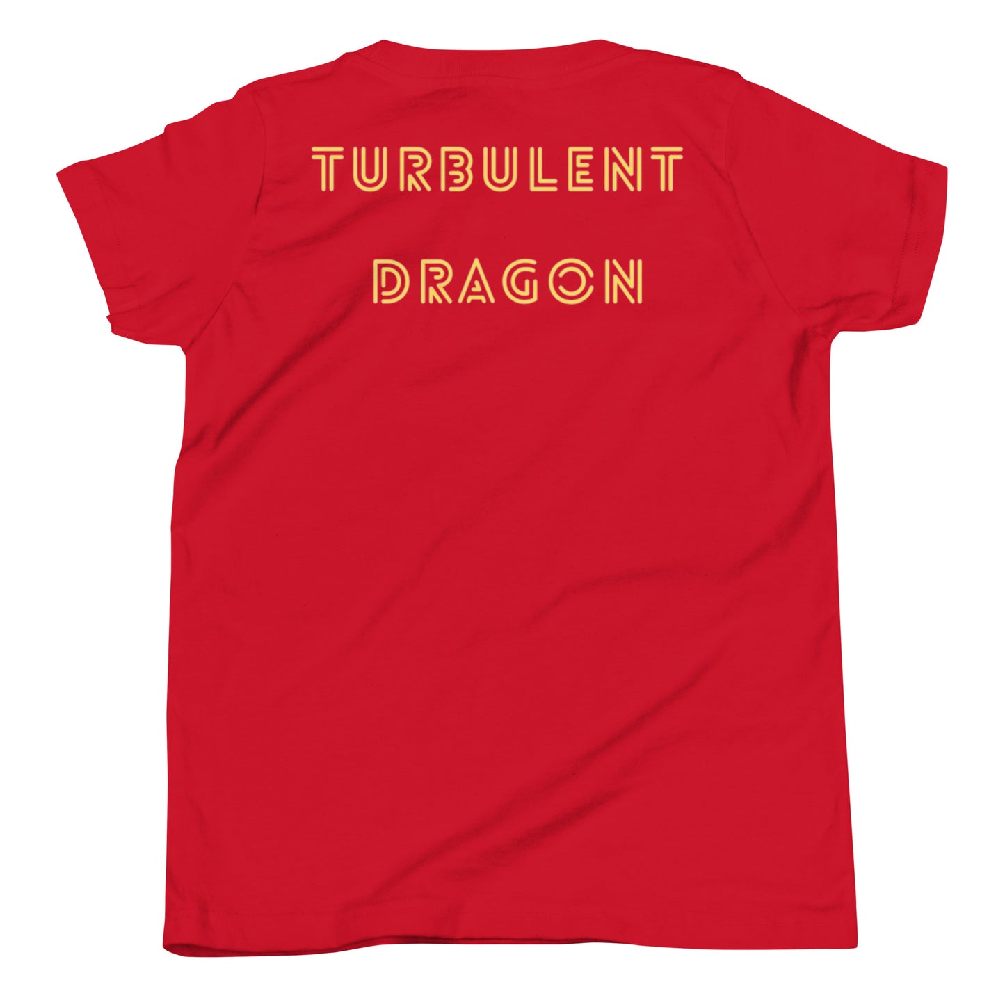 Camiseta juvenil com mangas curtas