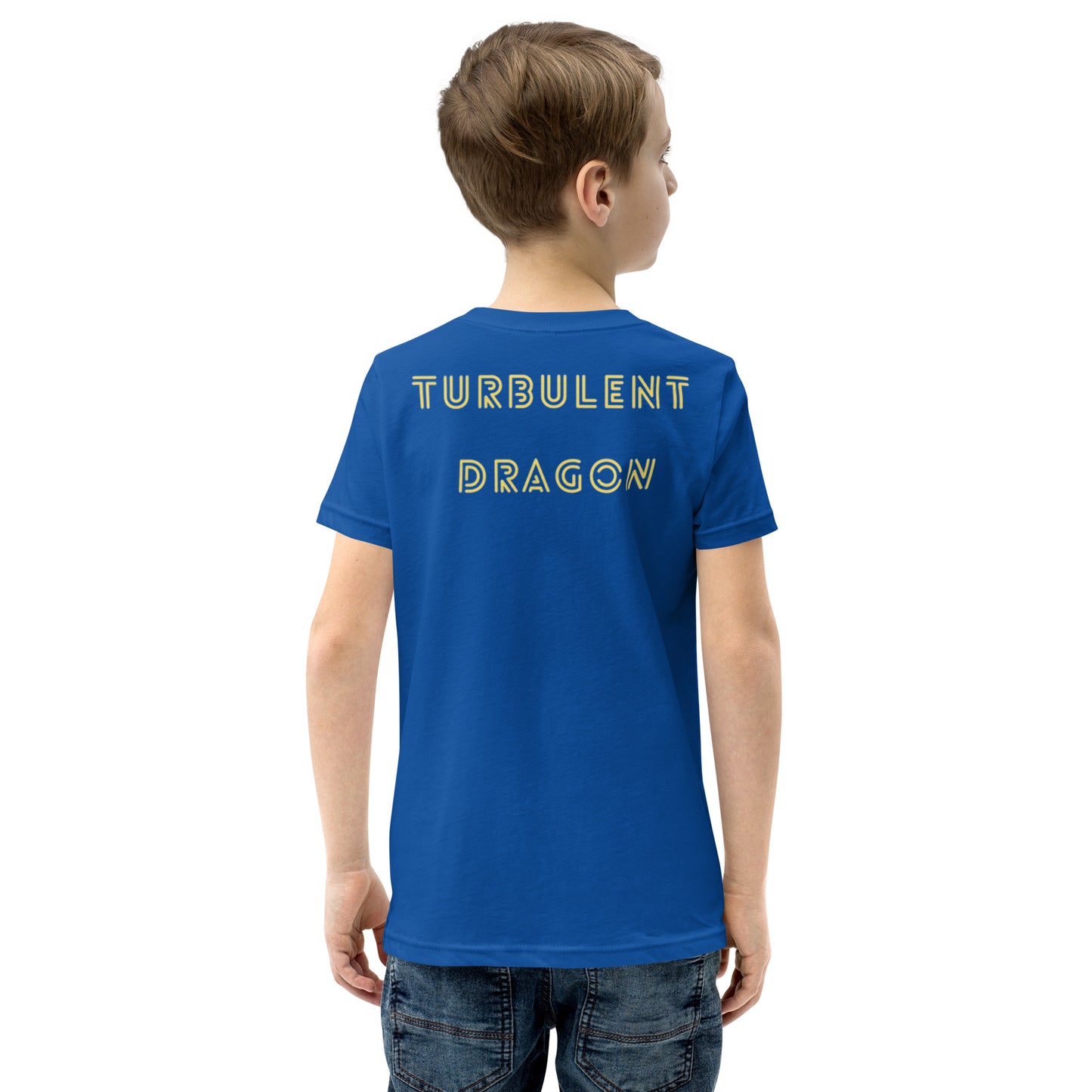 Camiseta juvenil com mangas curtas