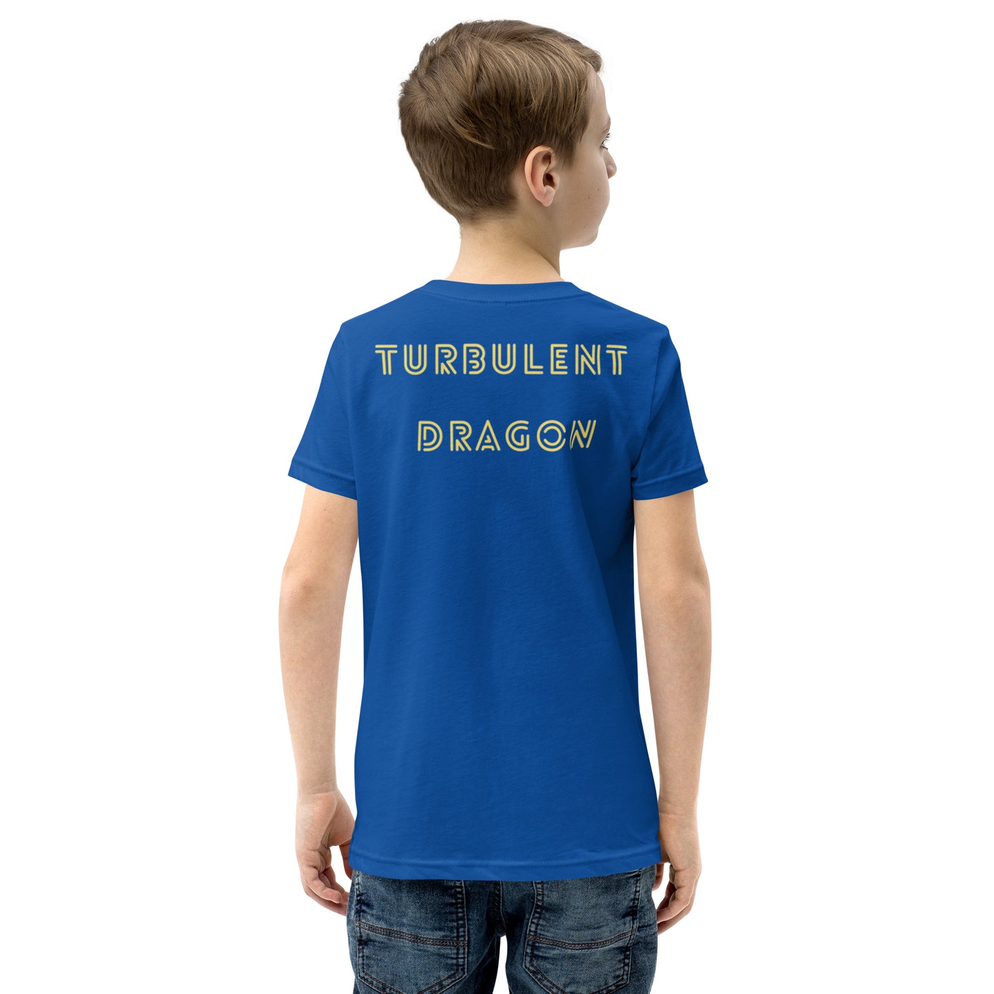 Camiseta juvenil com mangas curtas