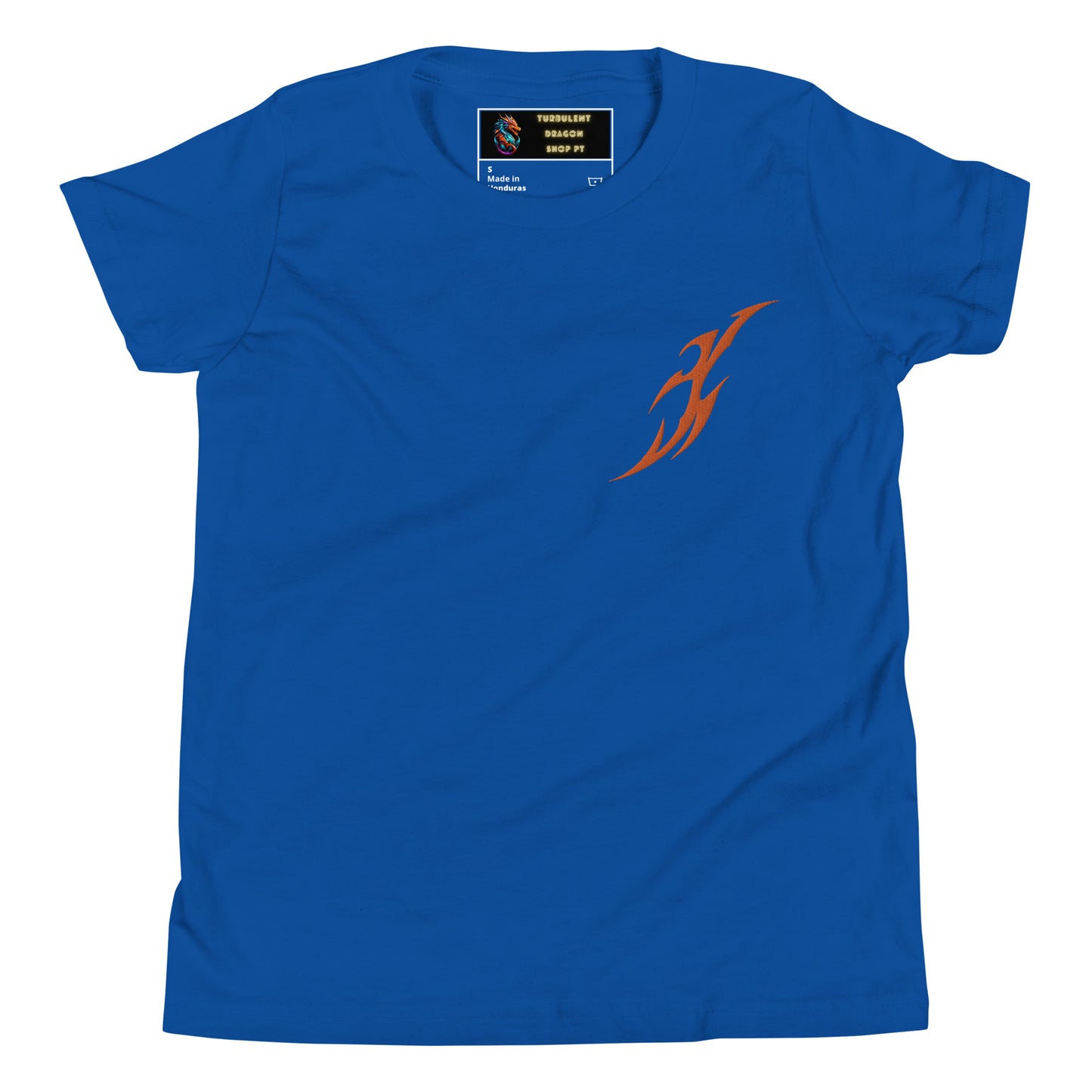 Camiseta juvenil com mangas curtas