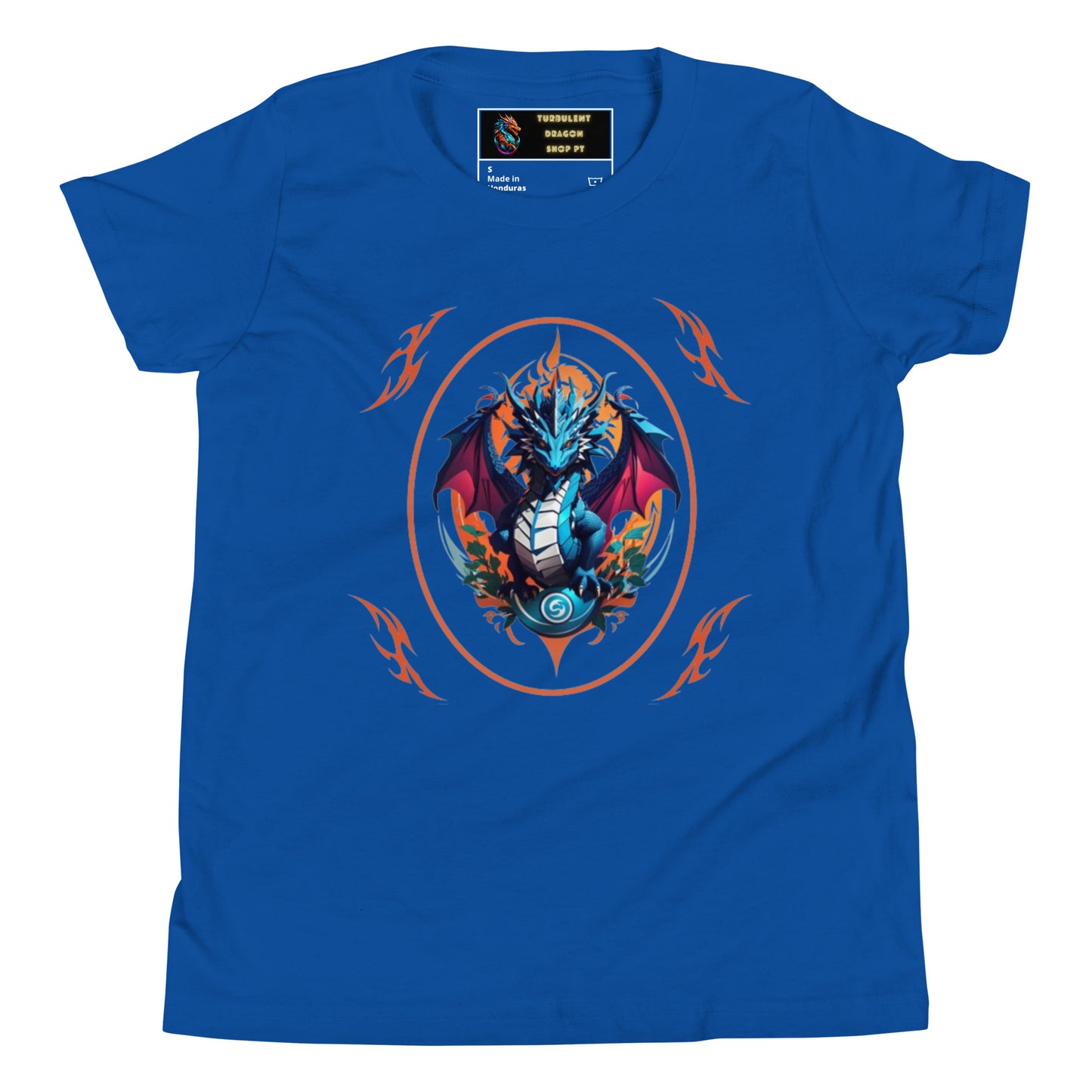 Camiseta juvenil com mangas curtas