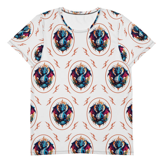 Camiseta Esportiva Masculina com Impressão All-over