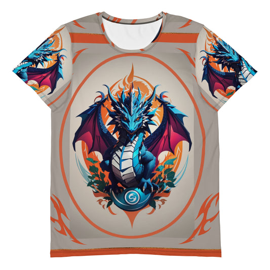 Camiseta Esportiva Masculina com Impressão All-over