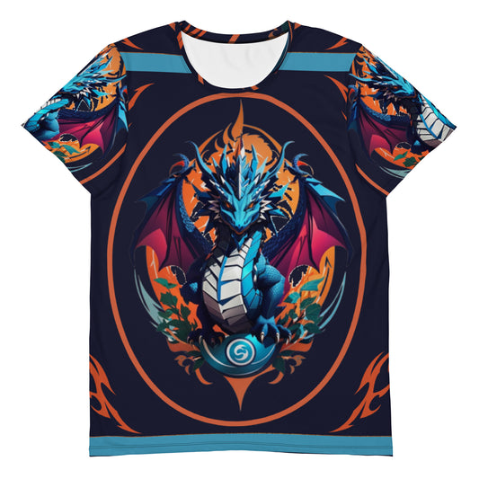 Camiseta Esportiva Masculina com Impressão All-over