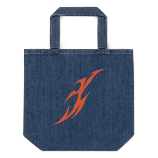 Ecobag jeans de algodão orgânico