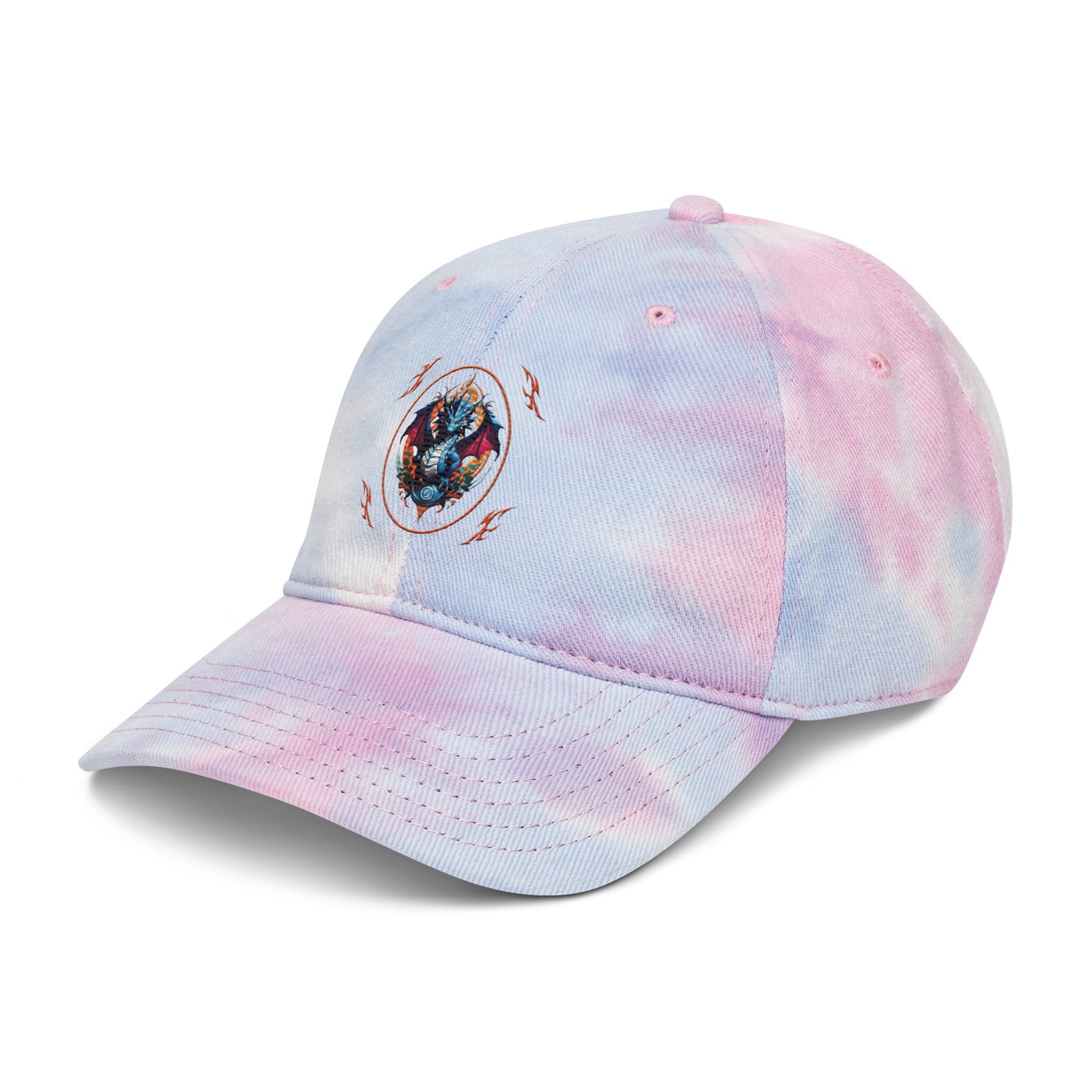 Chapéu tie-dye