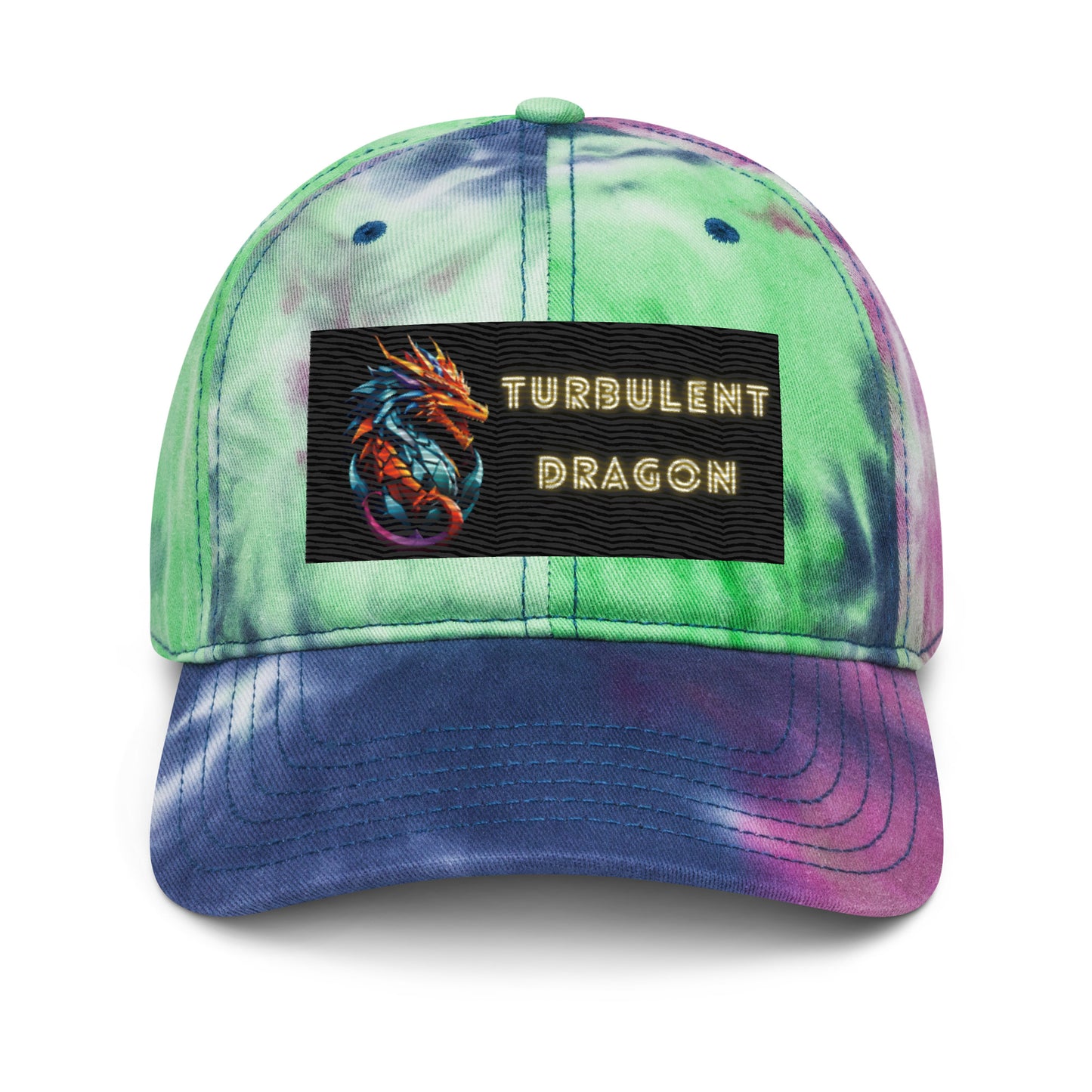 Chapéu tie-dye