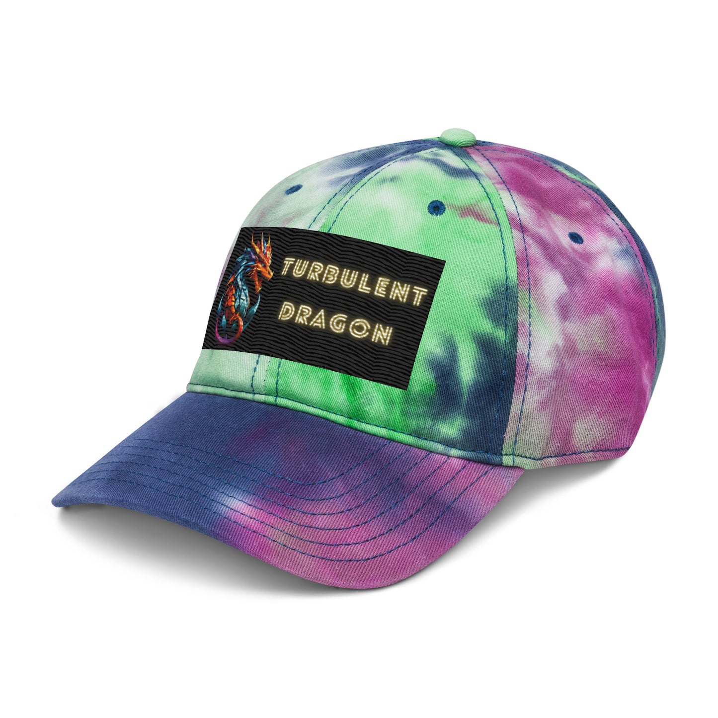 Chapéu tie-dye