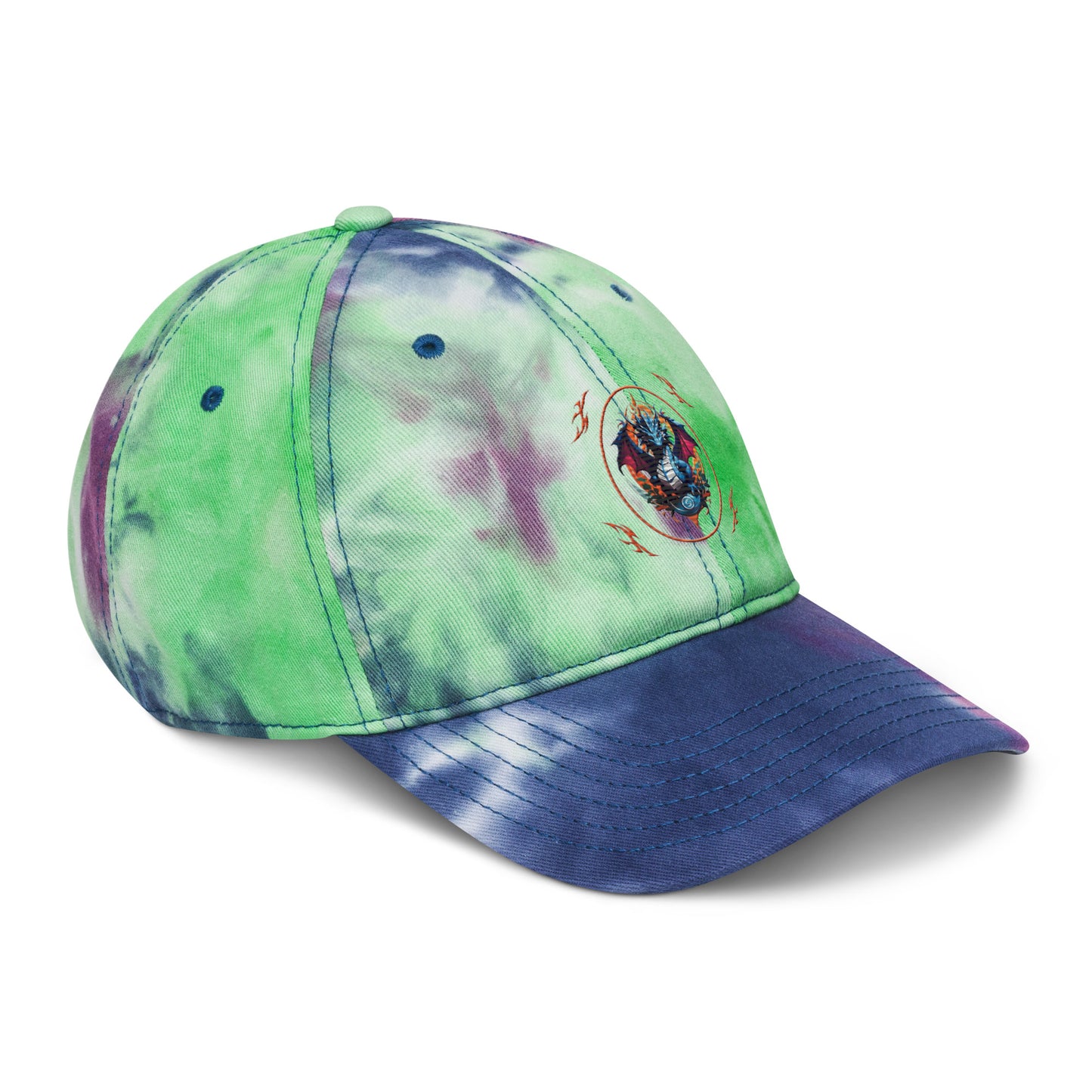 Chapéu tie-dye